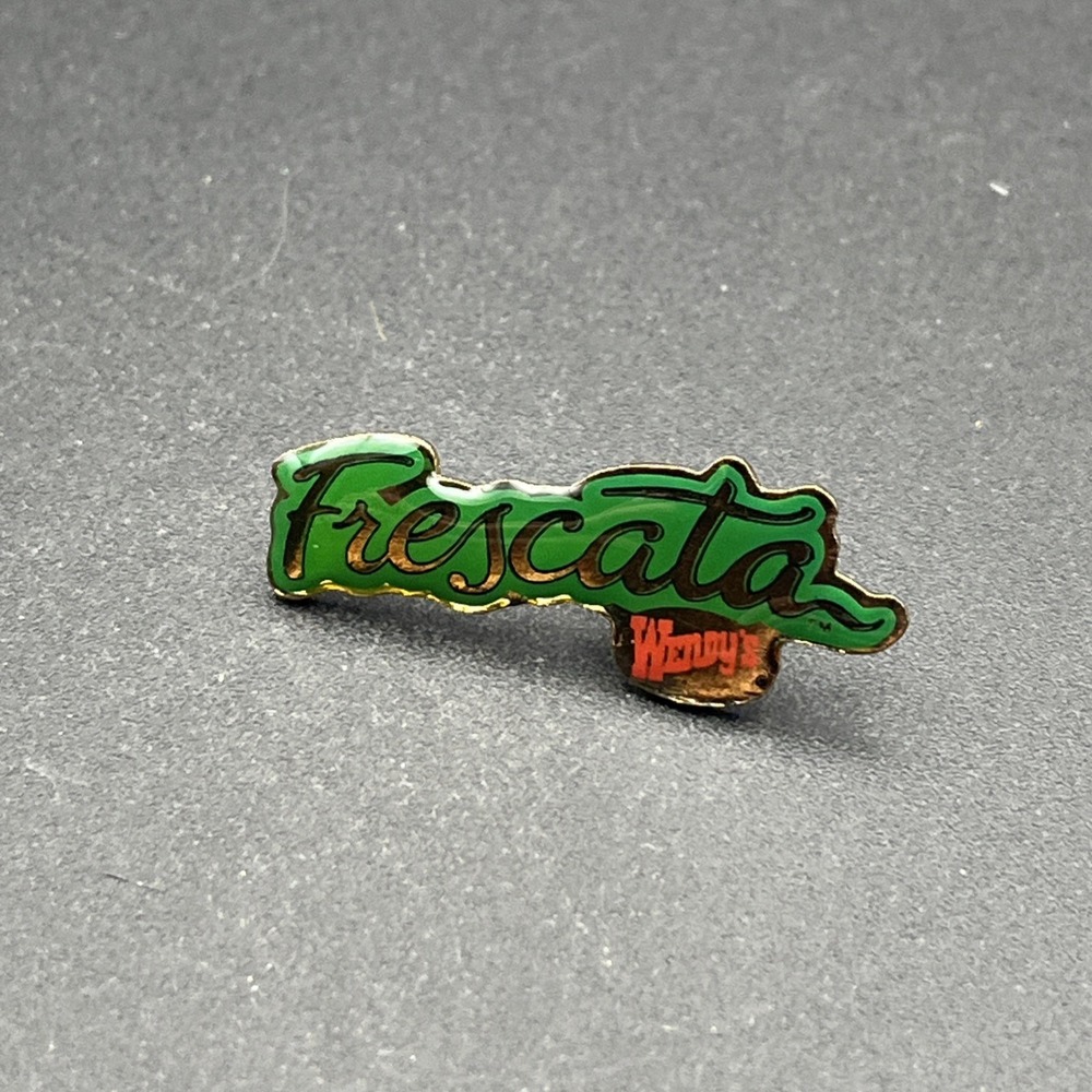Wendy's Fast Food Restaurant Frescata‎ Employee Lapel Hat Pin